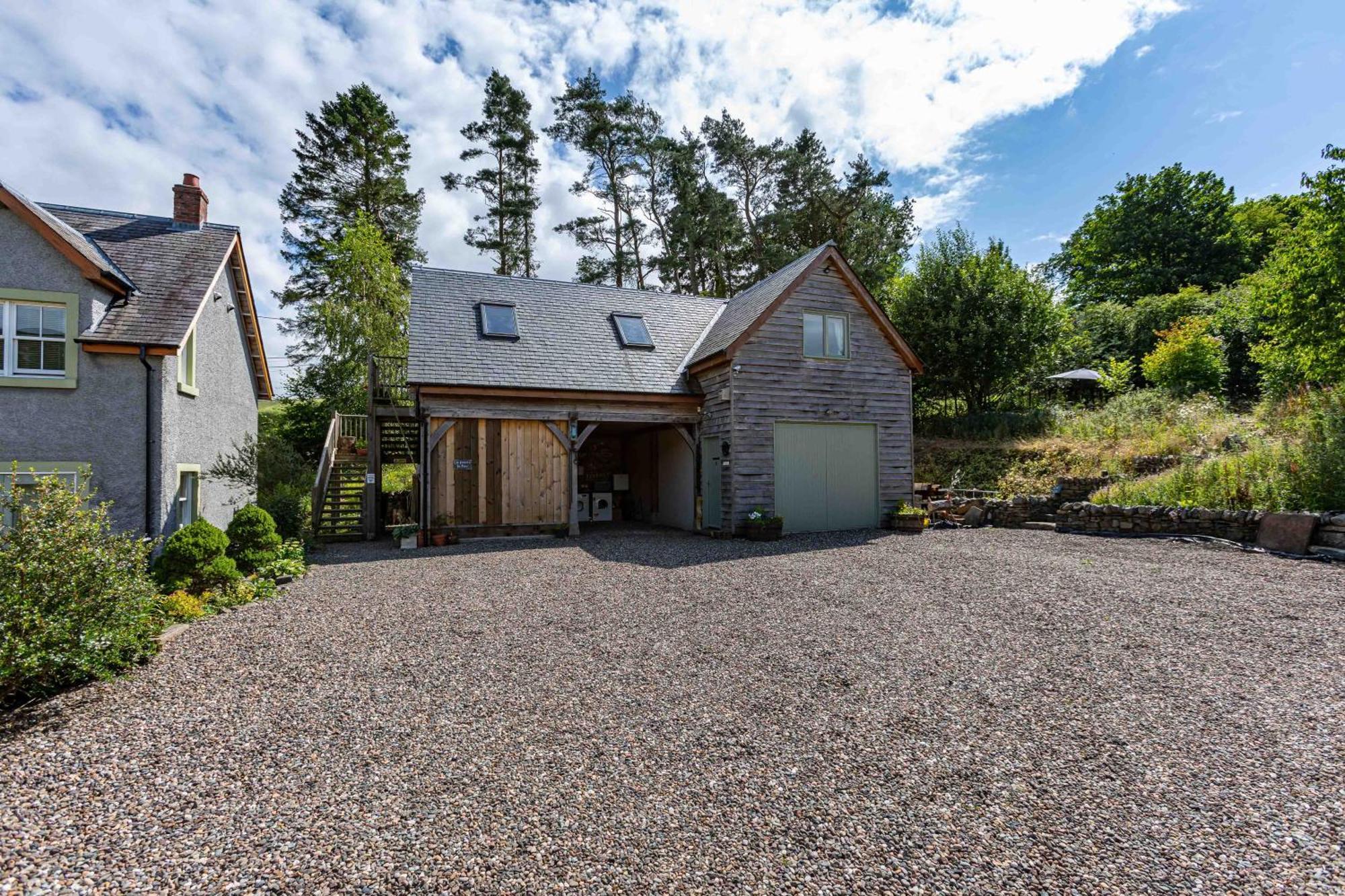 The Barn At Dormouse Cottage Selkirk Exterior photo