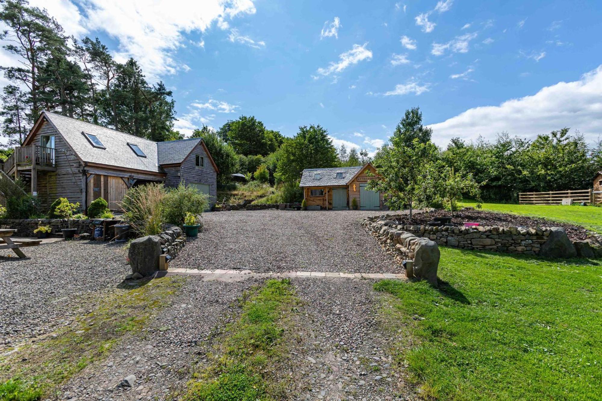 The Barn At Dormouse Cottage Selkirk Exterior photo