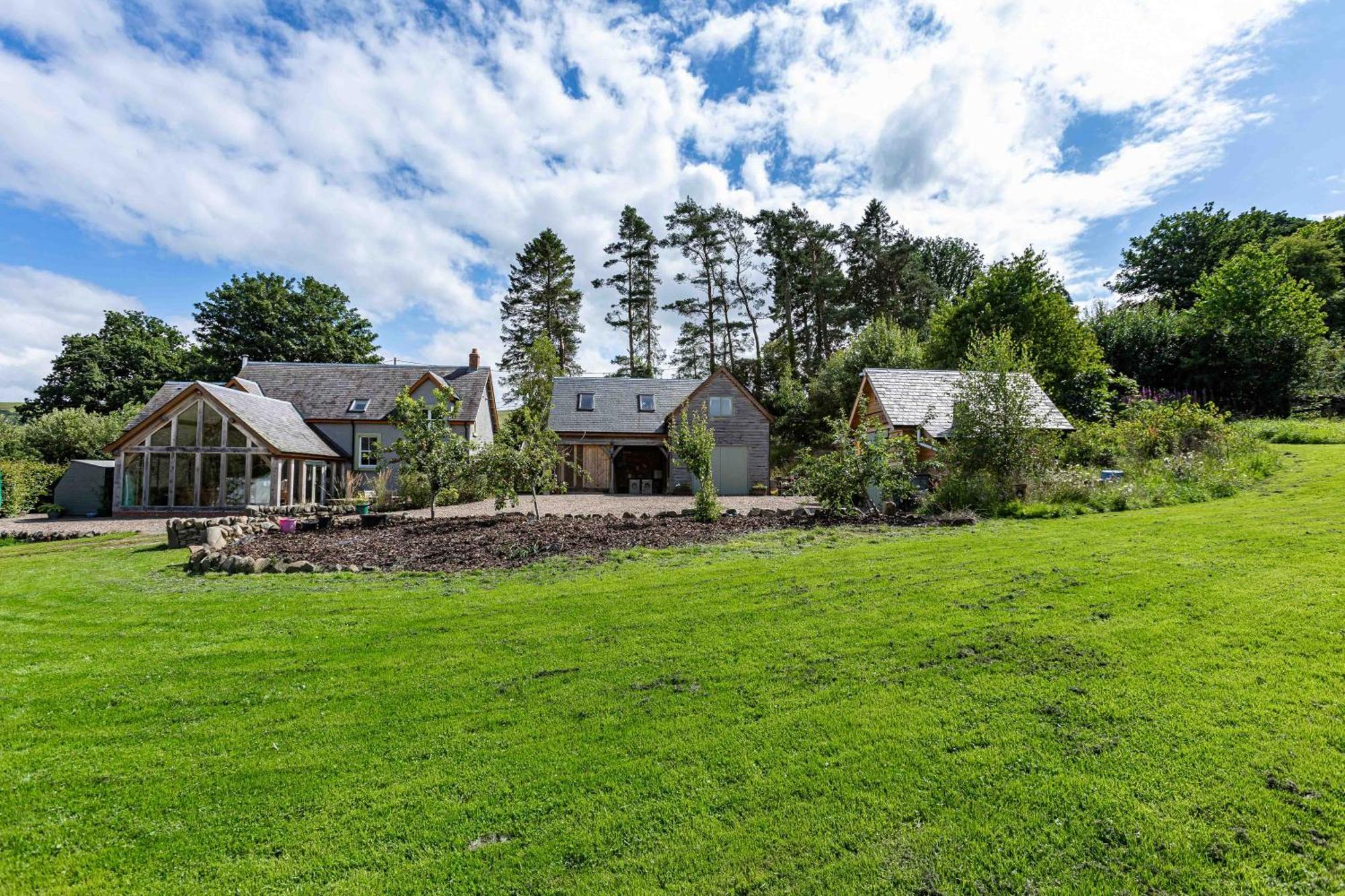 The Barn At Dormouse Cottage Selkirk Exterior photo